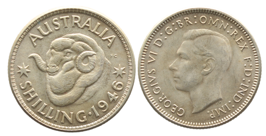 1946m Shilling Choice UNC