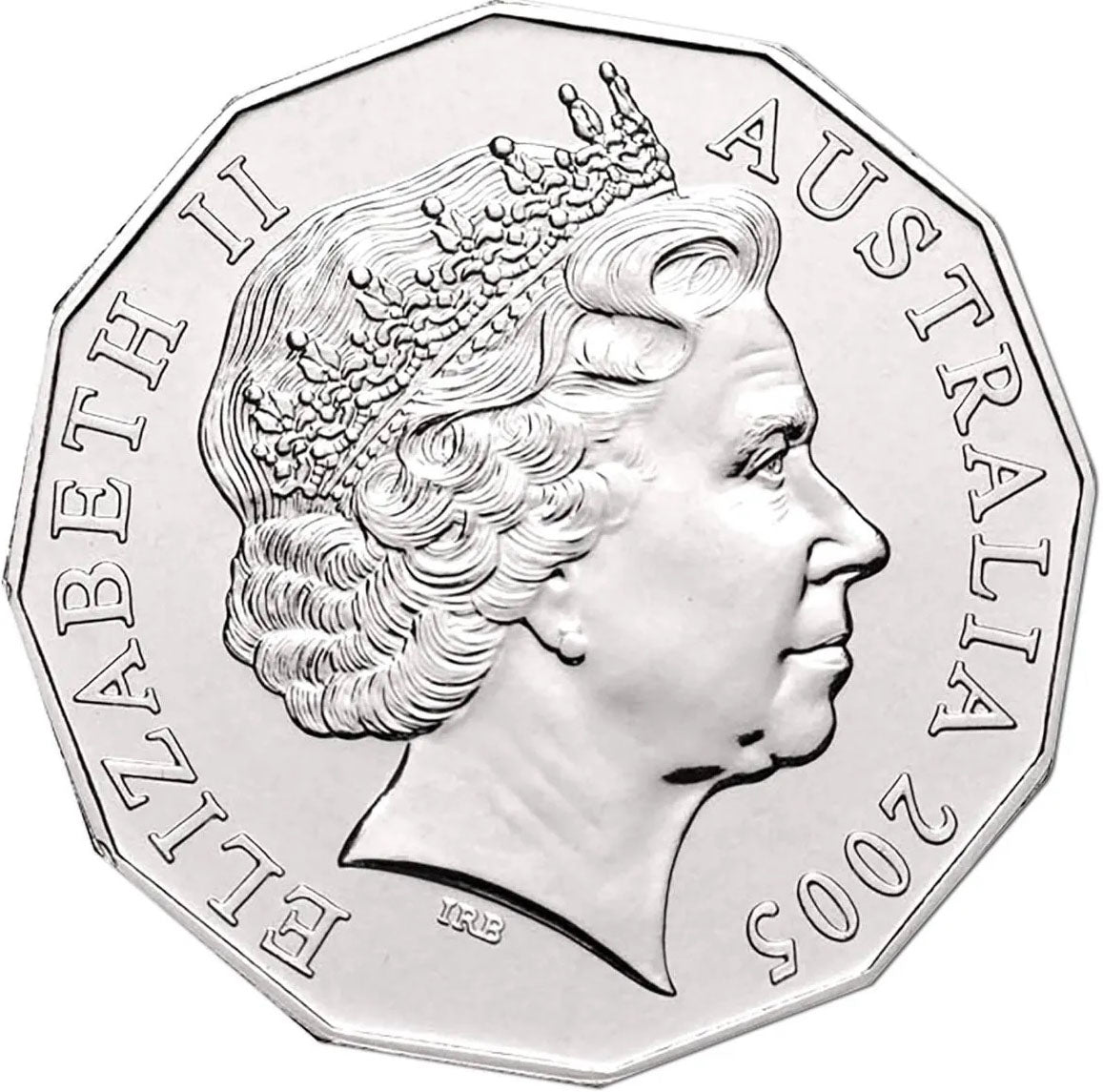 2005 50c Commonwealth Games Melbourne Student Design Uncirculated Coin