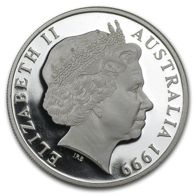 1999 $1 Kangaroo 1oz Silver Proof Coin
