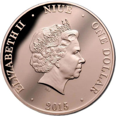 Niue 2015 $1 1930 Penny Legal Tender Tribute Proof Coin