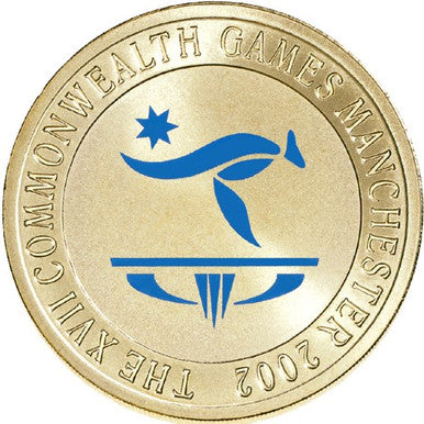 2002 $5 XVII Commonwealth Games Manchester Al-Bronze Uncirculated Three Coin Set