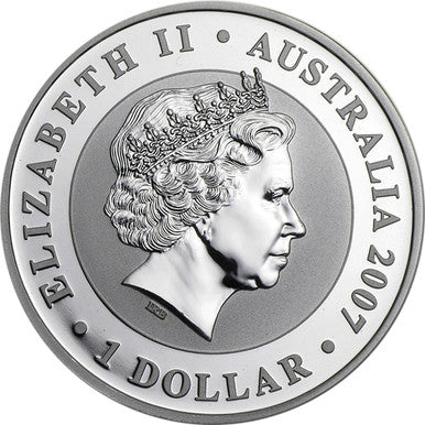 2007 $1 Australian Koala 1oz Silver Uncirculated Coin