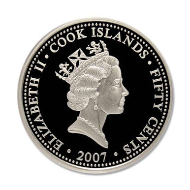 Cook Islands 2007 $1 Sydney Harbour Bridge 75th Anniversary 1oz Silver Proof Lenticular Coin