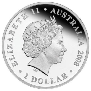 2008 $1 HMAS Sydney II 1oz Silver Proof Coin