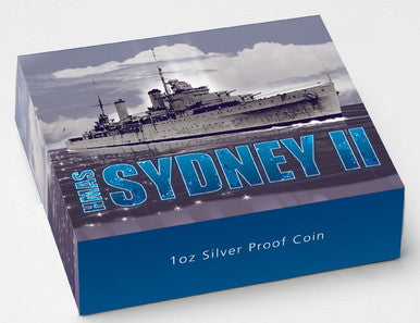 2008 $1 HMAS Sydney II 1oz Silver Proof Coin