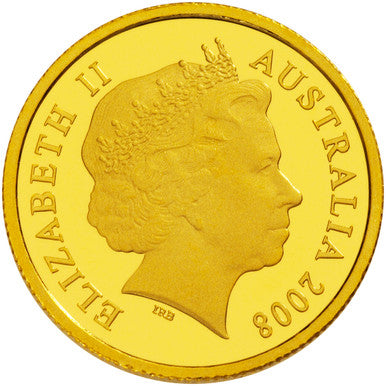 2008 $10 Centenary of Scouts Australia 1/10oz Gold Proof Coin