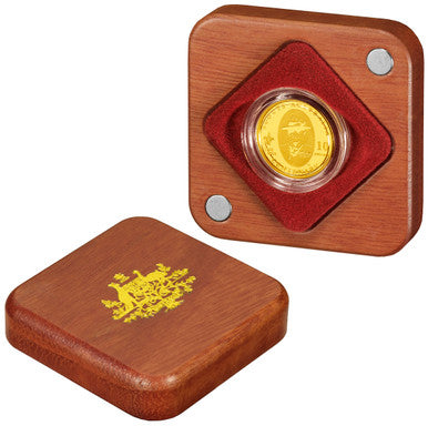 2008 $10 Centenary of Scouts Australia 1/10oz Gold Proof Coin