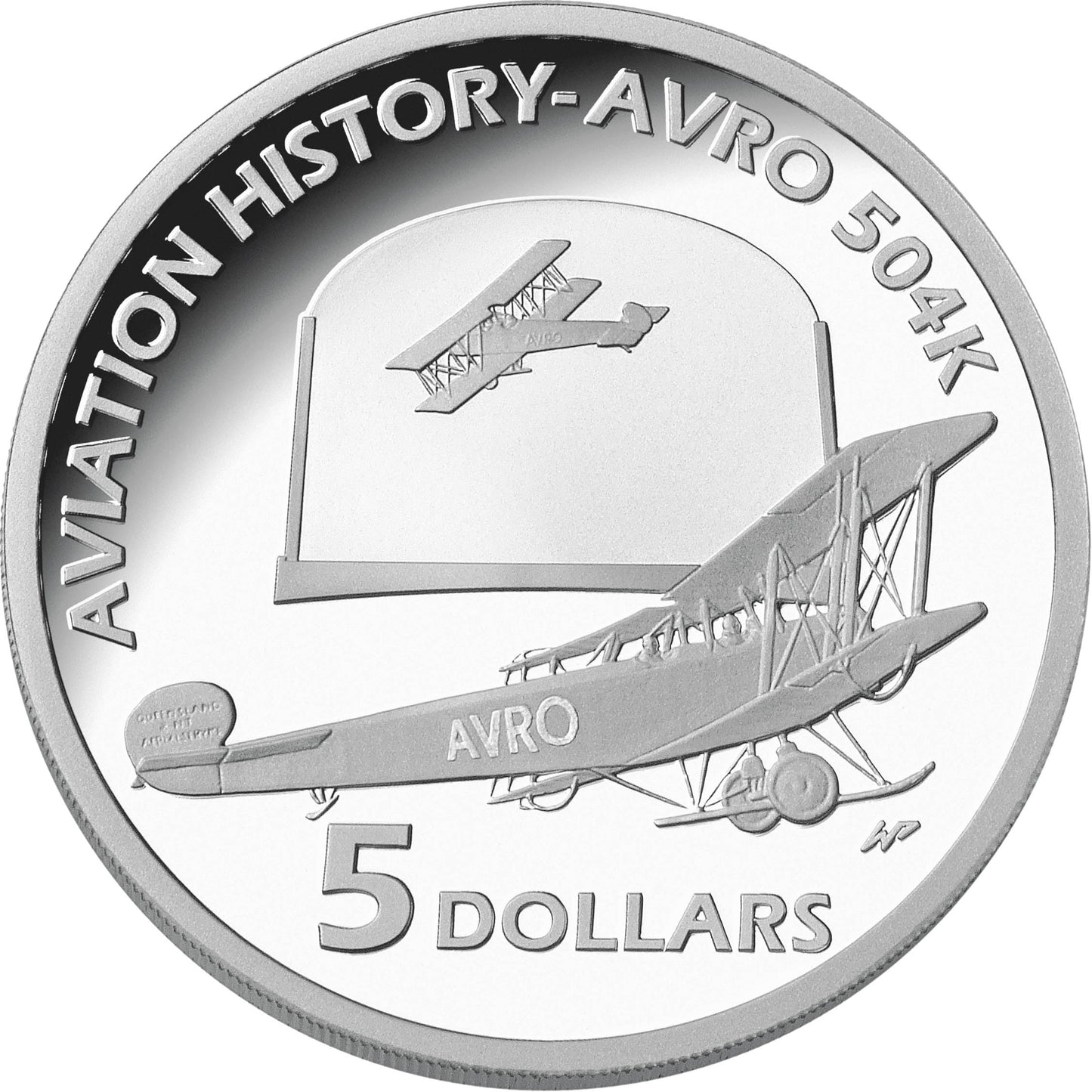 2008-2010 Masterpieces In Silver Flying Through Time Aviation 6 Coin Proof Set