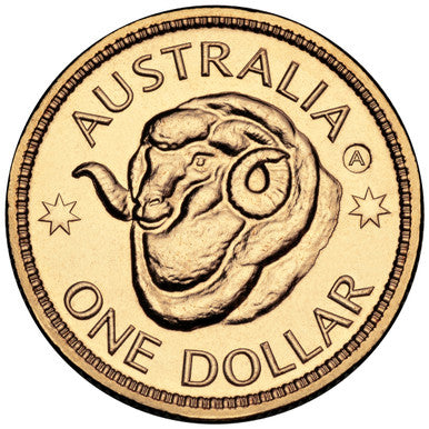 2011 $1 Ram's Head Dollar 'A' Counterstamp Uncirculated Coin