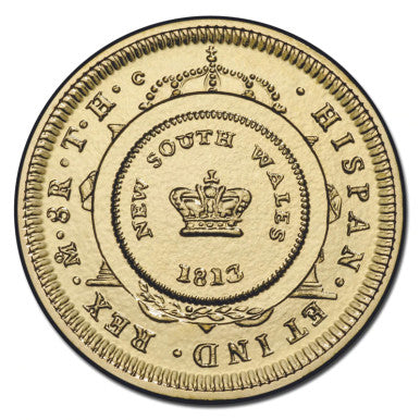 2013 $1 Bicentenary of The Holey Dollar & Dump 'C' Mintmark Uncirculated Coin