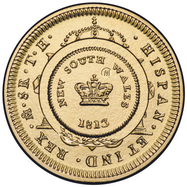 2013 $1 Bicentenary of The Holey Dollar & Dump 'M' Counterstamp Uncirculated Coin