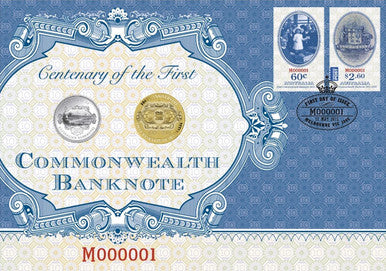 2013 Centenary of The First Commonwealth Banknote 2 Coin PNC