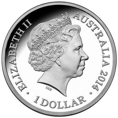 2014 $1 Year of The Horse Silver Proof Coin
