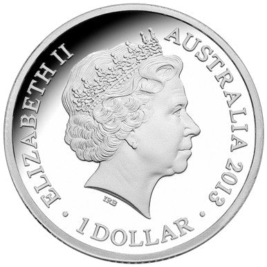2013 $1 Korean War 60th Anniversary Silver Proof Coin