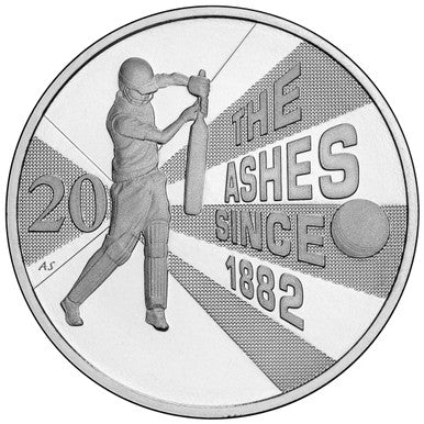 2013 20c The Ashes Uncirculated Coin