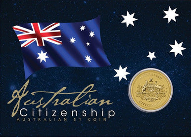 2015 $1 Australian Citizenship Uncirculated Coin
