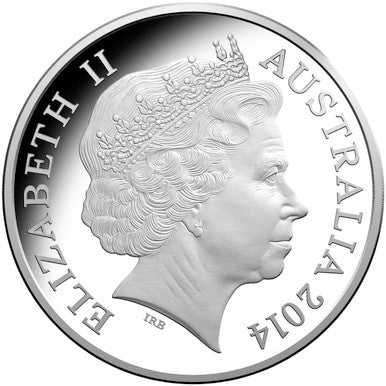 2014 $1 A Voyage To Terra Australis Silver Proof Coin