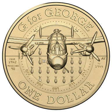 2014 $1 70th Anniversary of G for George Uncirculated Coin