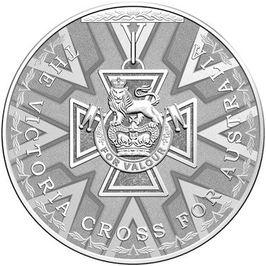 2014 $5 For Valour The Victoria Cross For Australia 1oz Silver Uncirculated Coin