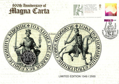 2015 £2 800th Anniversary of Magna Carta PNC