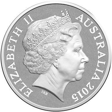 2015 $1 Kangaroo Explorer's First Sightings 1oz Silver Uncirculated Coin