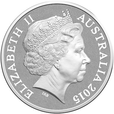 2015 $1 Australian Saltwater Crocodiles Agro Jr. 1oz Silver Uncirculated Coin