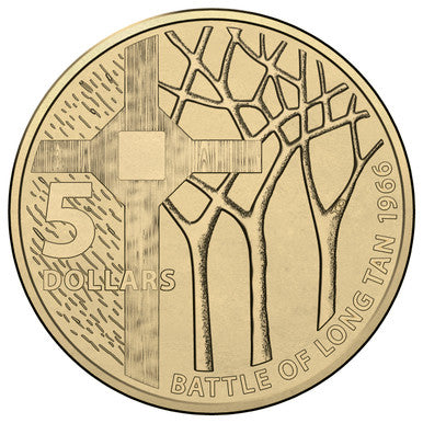 2016 $5 50th Anniversary of The Battle of Long Tan Uncirculated Coin