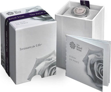 UK 2016 6p The Silver Six Pence Coin