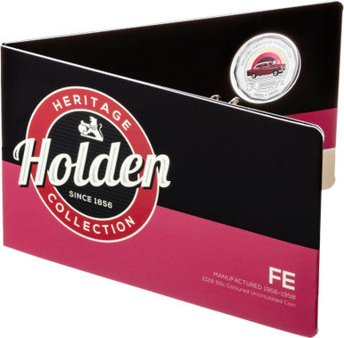 2016 50c Holden Heritage Coloured Uncirculated 12 Coin Collection with Tin