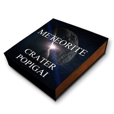 Niue 2016 $1 Meteorite Crater Popigai 1oz Silver Antiqued Coin