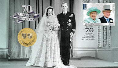 2017 $1 70th Anniversary of The Royal Wedding PNC