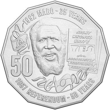 2017 50c Pride & Passion Mabo Silver Proof Coin