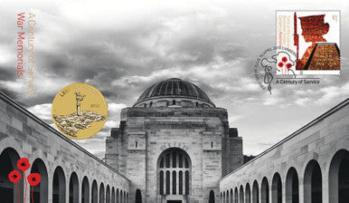 2018 $1 A Century of Service War Memorials Lest We Forget PNC