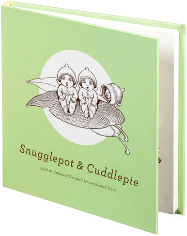 2018 $1 Treasured Australian Stories 100 Years of Snugglepot and Cuddlepie and The Magic Pudding Uncirculated 2 Coin Set