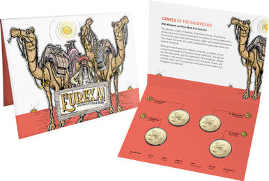 2020 $1 Eureka Australia's Gold Rush Uncirculated 4 Coin Set