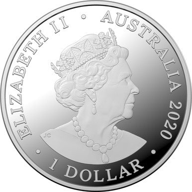 2020 $1 Eureka Australia's Gold Rush Selectively Gold Plated Silver Proof Coin