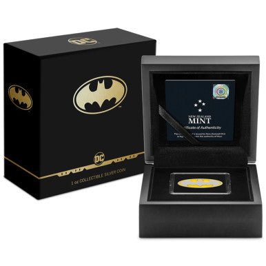 2021 Batman Logo 1oz Silver Coin