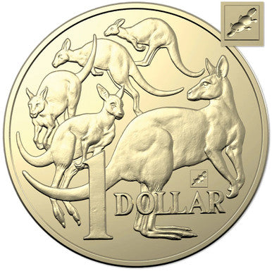 2021 $1 ANDA Sydney Mob of Roos 'Platypus' Privy Mark Uncirculated Coin