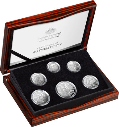 2022 Six Coin Silver Proof Coin Set