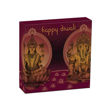 2022 Diwali 1oz Silver Gilded Medallion