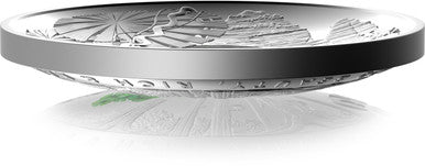 2022 $5 Beauty Rich & Rare Daintree Rainforest 1oz Silver Coloured Proof Domed Coin