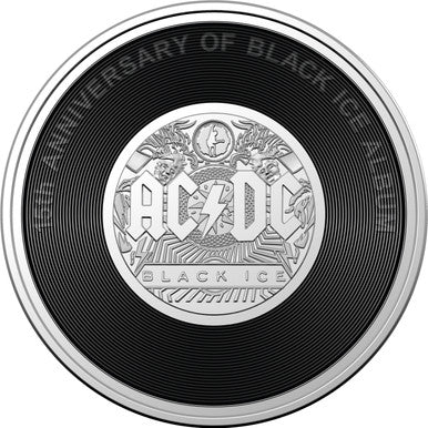 2022/2023 45th Anniversary of AC/DC 20c coloured uncirculated 6 coin collection