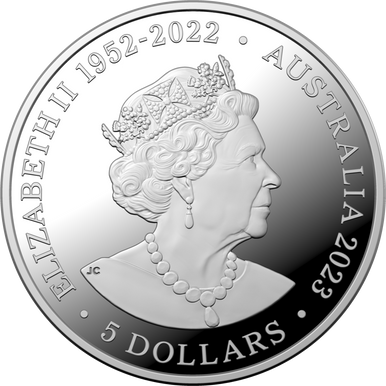 2023 Australian Antarctic Territory - $5 1oz Silver Penguin