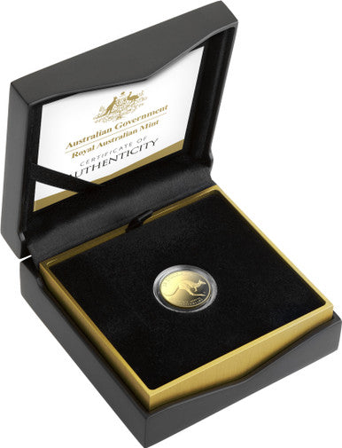 2023 $1 Kangaroo Mob of Thirty 'C' Mintmark 1/10oz Gold Proof Coin