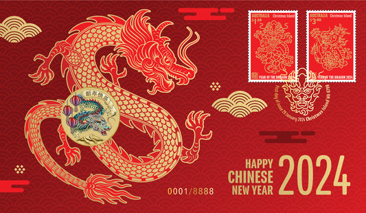 2024 $1 Happy Chinese New Year PNC