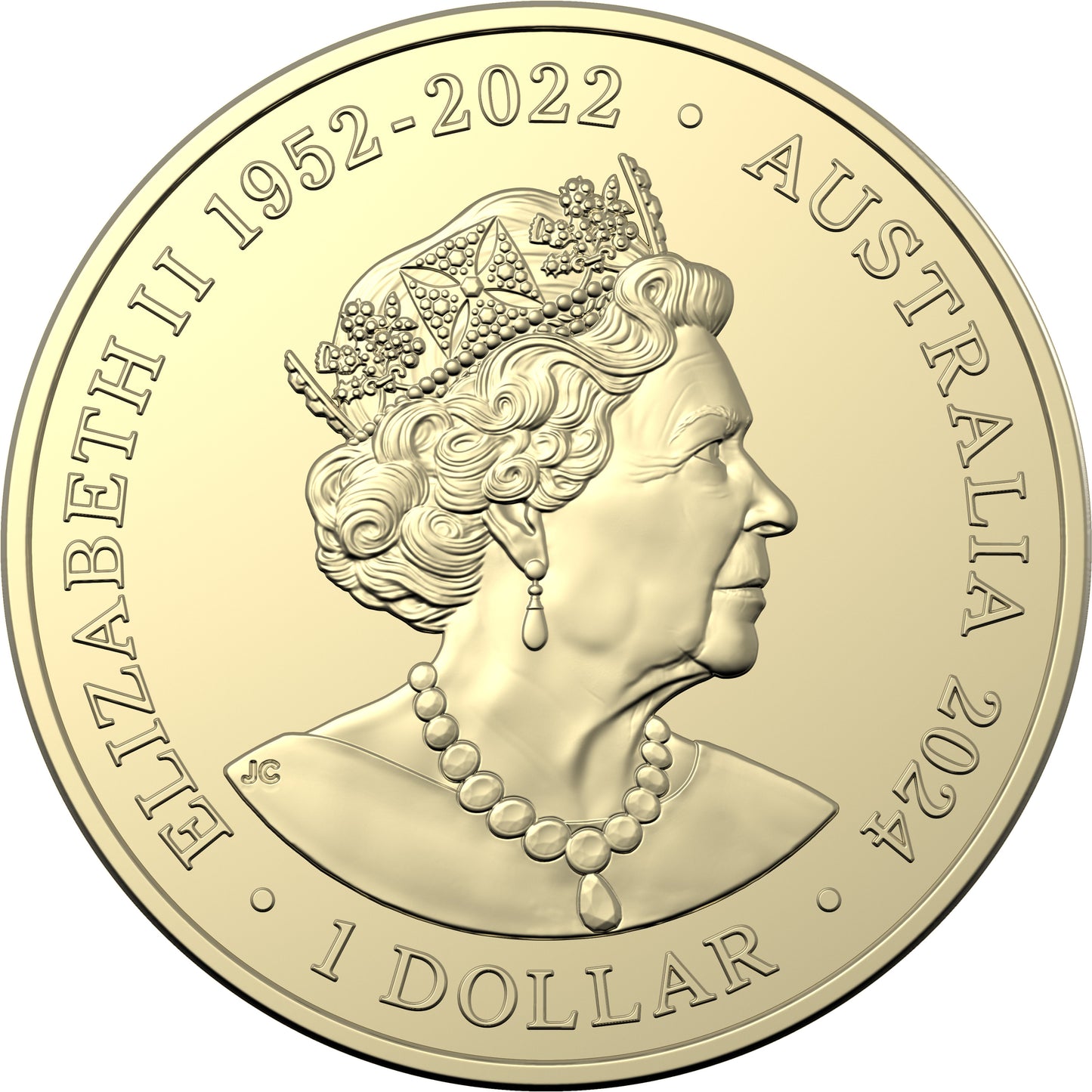 2024 $1 Year of The Dragon Uncirculated 2 Coin Set