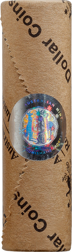 2025 $2 30th Anniversary of The Torres Strait Islander Flag Coloured Coin Premium Roll