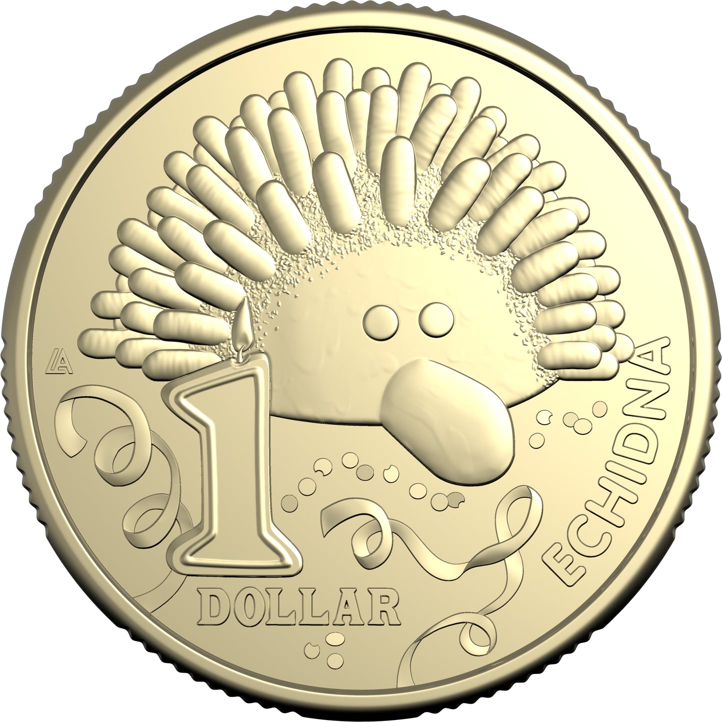 2025 $1 Women's Weekly Children's Birthday Cake Book Echidna Uncirculated Coin
