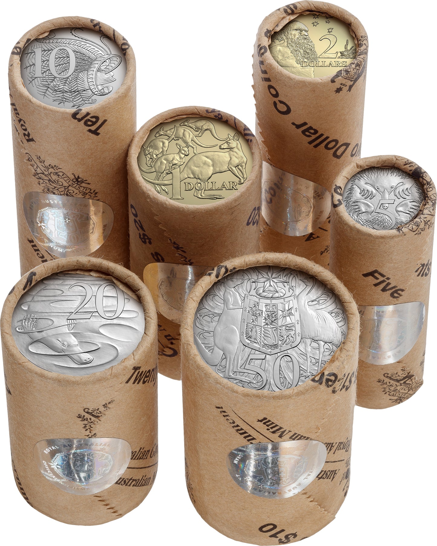 2025 King Charles III 6 Uncirculated Premium Roll Set