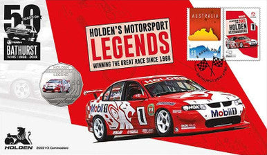 2018 50c Holden's Motorsport Legends 2001 VX Commodore PNC